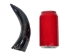 Polished Steer Horn: 8": Gallery Item  - 304-6-9-G4886 (Y3HRH)