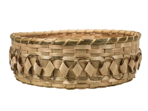 Abenaki Ash Splint Basket: P503 