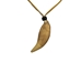 Realistic Iroquois Bear Tooth Necklace: 1-tooth: Gallery Item - 368-201-G6145 (8UN13)