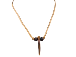 Real Iroquois Badger Claw Necklace: 1-Claw: Gallery Item 