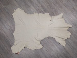 Deerskin Leather: #1/#2: White: Gallery Item 
