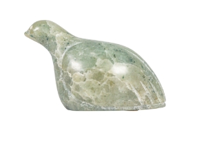 Inuit Soapstone Carving: Bird: Gallery Item 