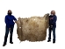 Cow Rawhide: Full Hide: Thick: Natural: Gallery Item - 55-20-FULL10-G4865 (Y2J)