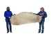 Thick Cow Rawhide: Side: Bleached: Gallery Item - 55-20-SIDE11-G4867 (Y2J)