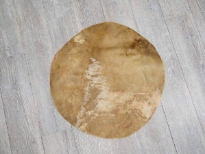Horse Rawhide Drum Cover 23": Gallery Item horse rawhide discs, horse rawhide rounds, horse drum covers