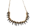 Real 20-Claw Coyote Necklace: Gallery Item - 560-620-G6446 (Y2IC10)