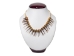 Real 20-Claw North American Badger Necklace: Gallery Item - 560-720-G6347 (D1)