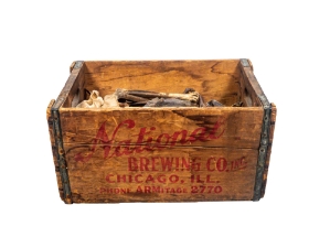 Box of Assorted Fossil Bones: Gallery Item 