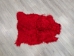 Dyed Angora Goatskin: #1: Extra Large: Red: Gallery Item - 66-A1XL-RD-G4979 (Y1FRL)