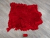 Dyed Angora Goatskin: #1: Extra Large: Red: Gallery Item - 66-A1XL-RD-G4981 (Y1FRL)