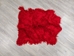 Dyed Angora Goatskin: #1: Extra Large: Red: Gallery Item - 66-A1XL-RD-G4981 (10UB06)