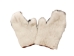 Pair of Rabbit Fur Massage Mitts: Yin/Yang: Gallery - 696-9YY-G6492 (Y1M)