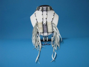 Mohawk Breast Plate Choker: Gallery Item 