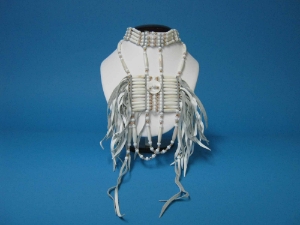 Mohawk Breast Plate Choker: Gallery Item 