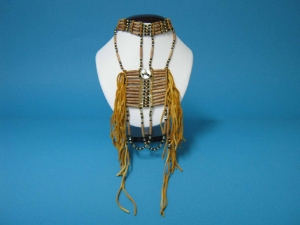 Mohawk Breast Plate Choker: Gallery Item 