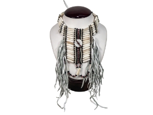 Mohawk Breast Plate Choker: Gallery Item 