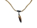 Ojibwa Wood Feather Quill Necklace: Gallery Item - 81-601-G6072 (Y2L)
