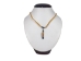 Ojibwa Wood Feather Quill Necklace: Gallery Item - 81-601-G6074 (Y2L)