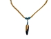 Ojibwa Wood Feather Quill Necklace: Gallery Item - 81-601-G6075 (G)
