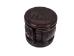 Elephant African Wood Coasters (set of 6): Gallery Item - 865-50-E-G4998 (Y1J)