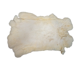 Chichesters Best Collection: White Czech Rabbit Skin: Gallery Item 