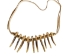 Real Iroquois Badger Claw Necklace: 10-Claw: Gallery Item - 368-710-G6599 (Y2HC14)
