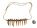 Real Iroquois Badger Claw Necklace: 10-Claw: Gallery Item - 368-710-G6599 (Y2HC14)