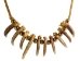Real Iroquois Badger Claw Necklace: 10-Claw: Gallery Item - 368-710-G6599 (Y2HC14)