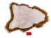 Dyed Icelandic Sheepskin: Brown & Blond: 100-110cm or 40" to 44": Gallery Item - 7-10TT-G6439 (Y1LRP)