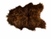 Icelandic Sheepskin: Rusty Brown: 110-120cm or 44" to 48": Gallery Item - 7-203-G6637 (Y2IXX)