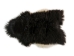 Icelandic Sheepskin: Blacky Brown with White Edges: 120-130cm or 48" to 52":Gallery Item - 7-309-G6480 (Y2IXX)