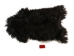 Icelandic Sheepskin: Blacky Brown with White Edges: 120-130cm or 48" to 52":Gallery Item - 7-309-G6482 (Y2IXX)