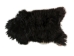 Icelandic Sheepskin: Blacky Brown with White Edges: 120-130cm or 48" to 52":Gallery Item - 7-309-G6482 (Y2IXX)